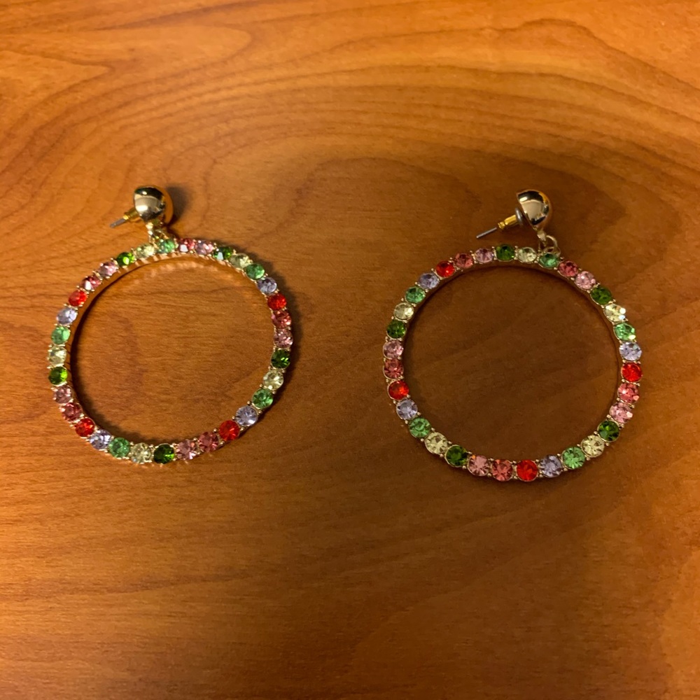 Multicolor Earrings (Forever 21) - Picture 2 of 3
